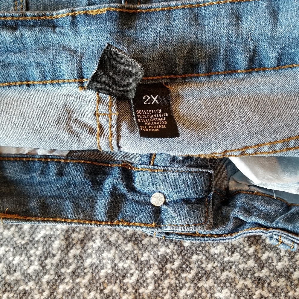 DISTRESSED SKINNY JEANS - Picture 4 of 7